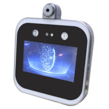 Body fever thermal temperature measuring door device access control facial recognition camera kiosk